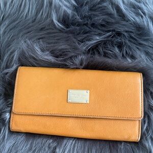 Michael Kors tan Leather Wallet